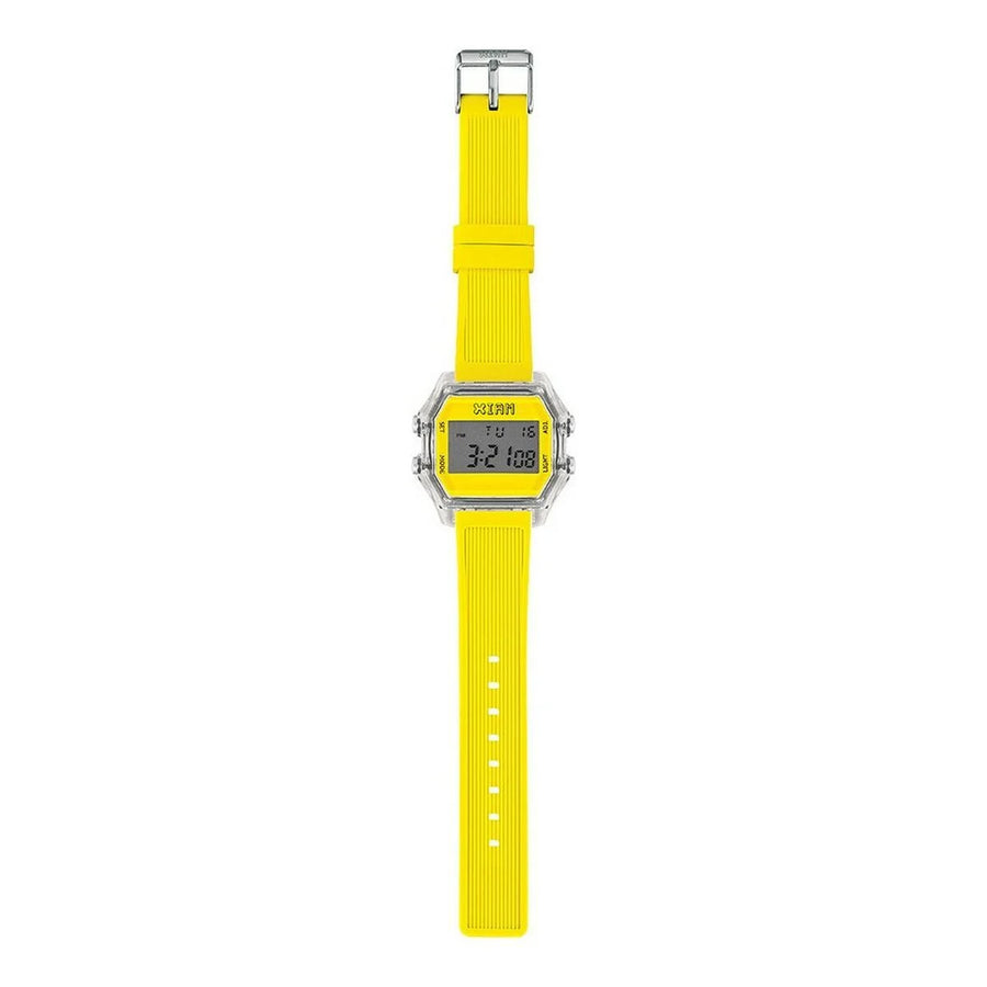 Digitale Herrenuhr I Am IAM-KIT522 – Gelb, 44 mm