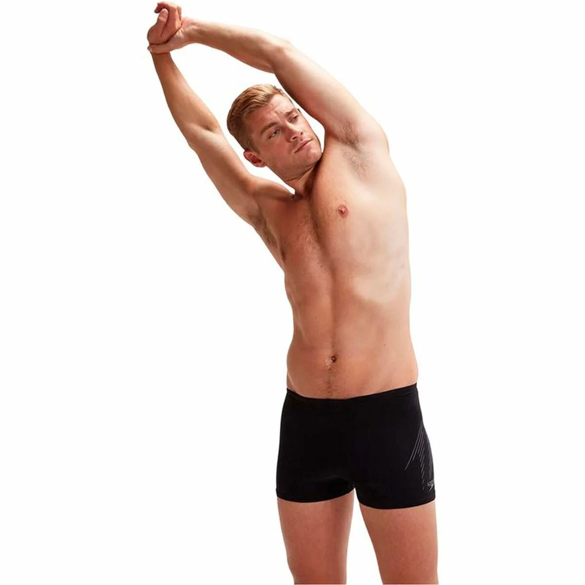 Herren-Aquashorts Speedo Hyperboom Placement – Schwarz – Produktansicht 2