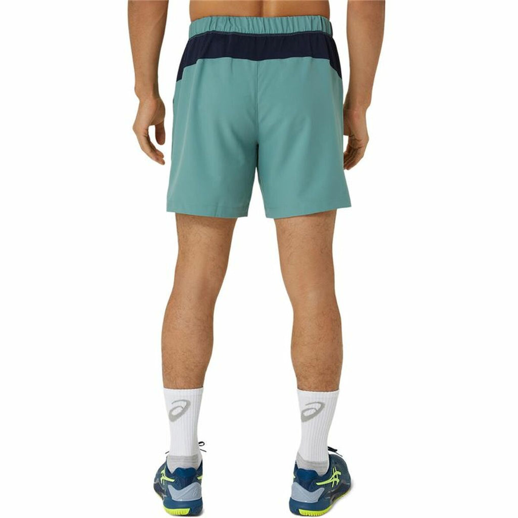Asics Herren-Sportshorts grün - atmungsaktives Material - Sport & Freizeit