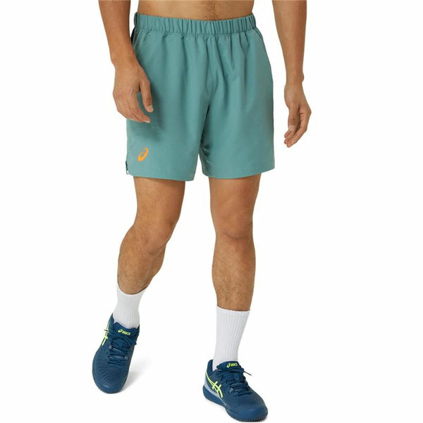 Asics Herren-Sportshorts grün - atmungsaktives Material - Sport & Freizeit