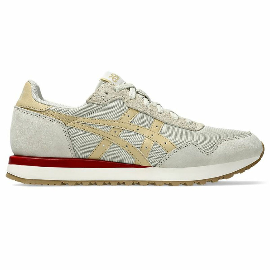Asics Tiger Runner II Herren-Sportschuhe Braun Hellgrau - Sport & Freizeit