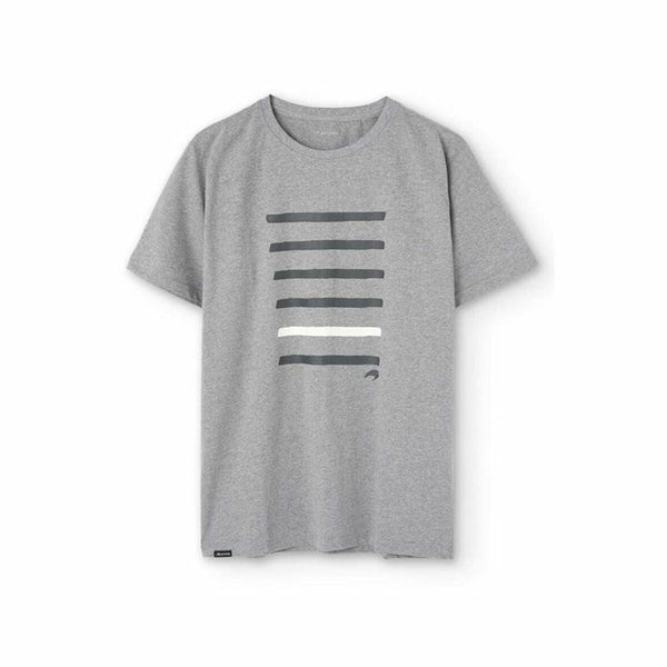Astore Maxi Herren Kurzarm-T-Shirt Grau bequem & atmungsaktiv - Sport Freizeit