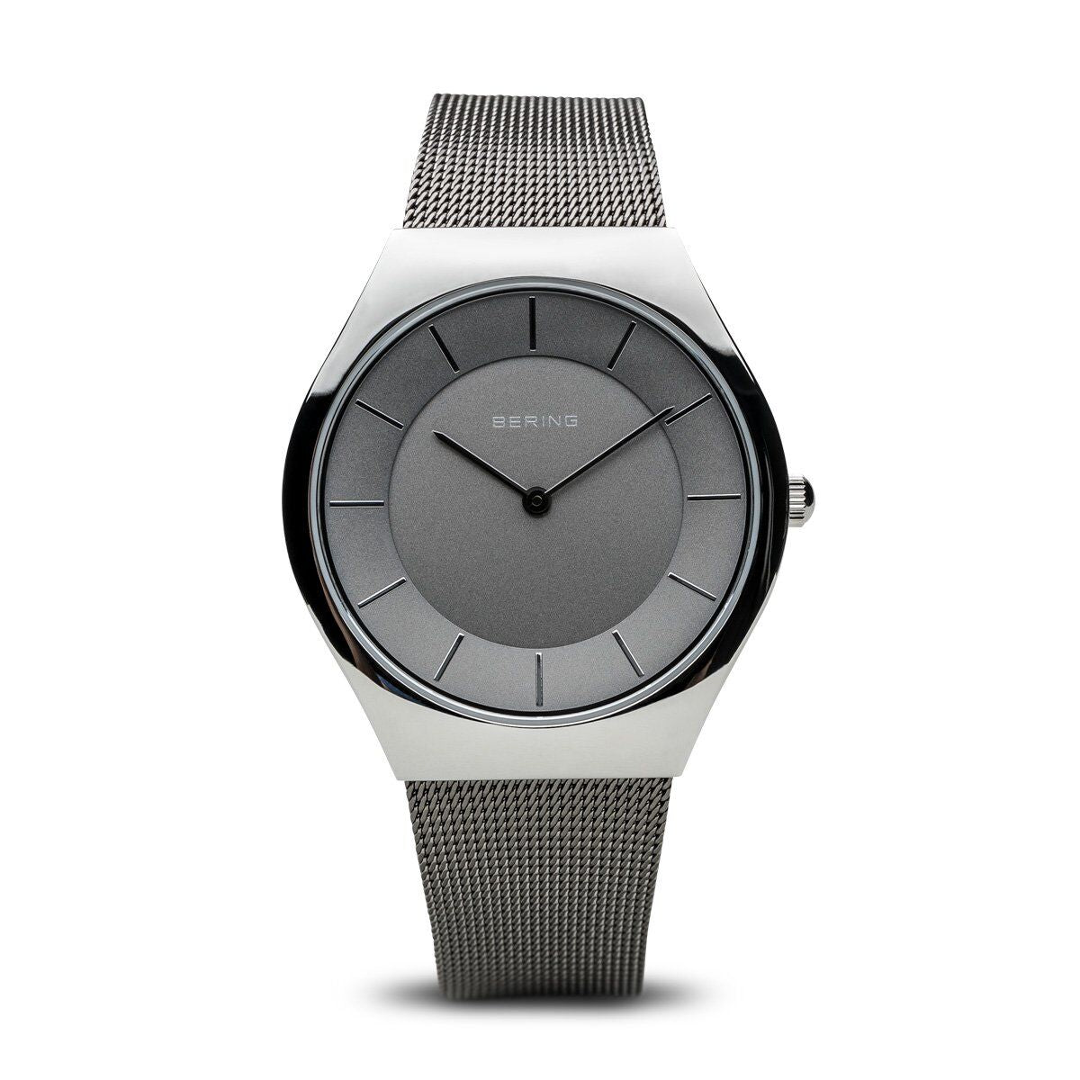 Bering Herrenuhr 36 mm – Elegantes Design in Grau