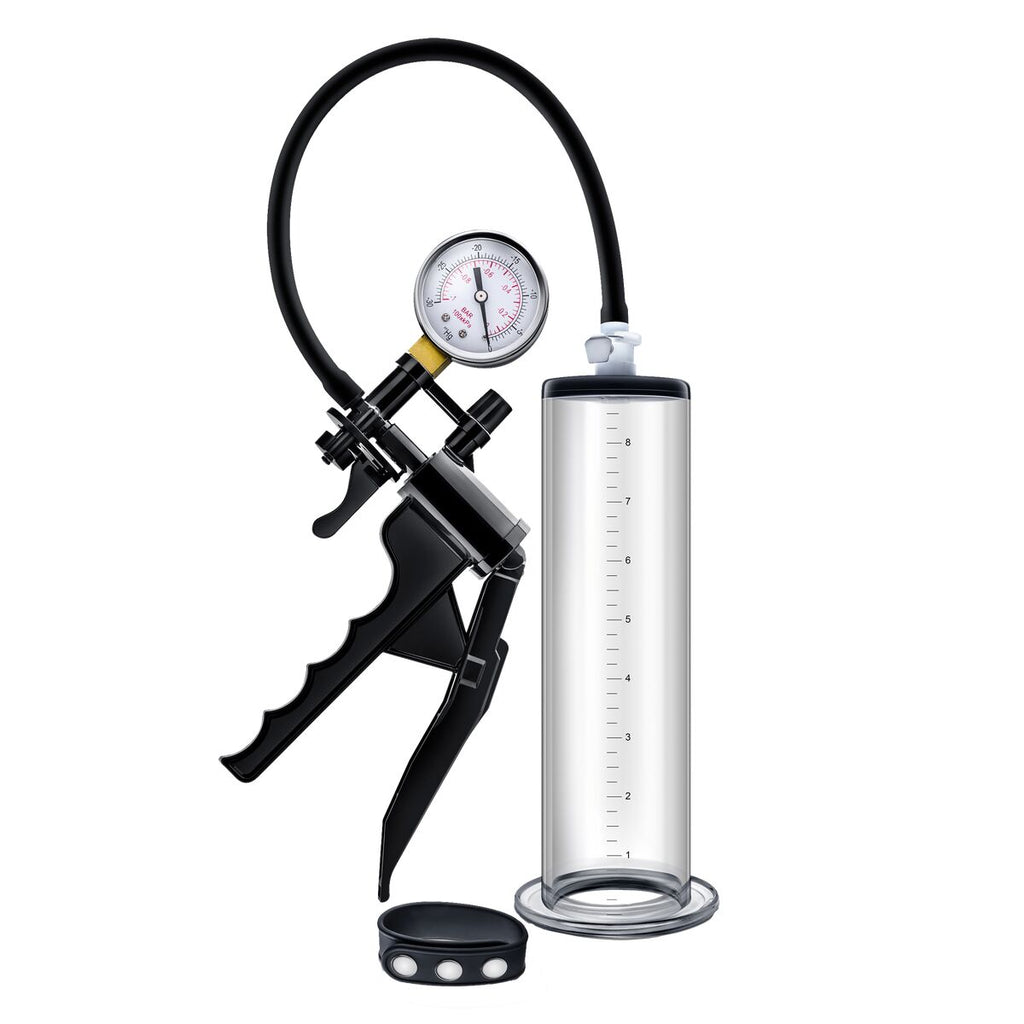 Blush Performance VX8 Penispumpe Schwarz – Vakuumpumpe - Neuheiten