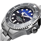 Bobroff BF00 Herrenuhr Ø 44 mm Edelstahlarmband silber - Mode & Accessoires