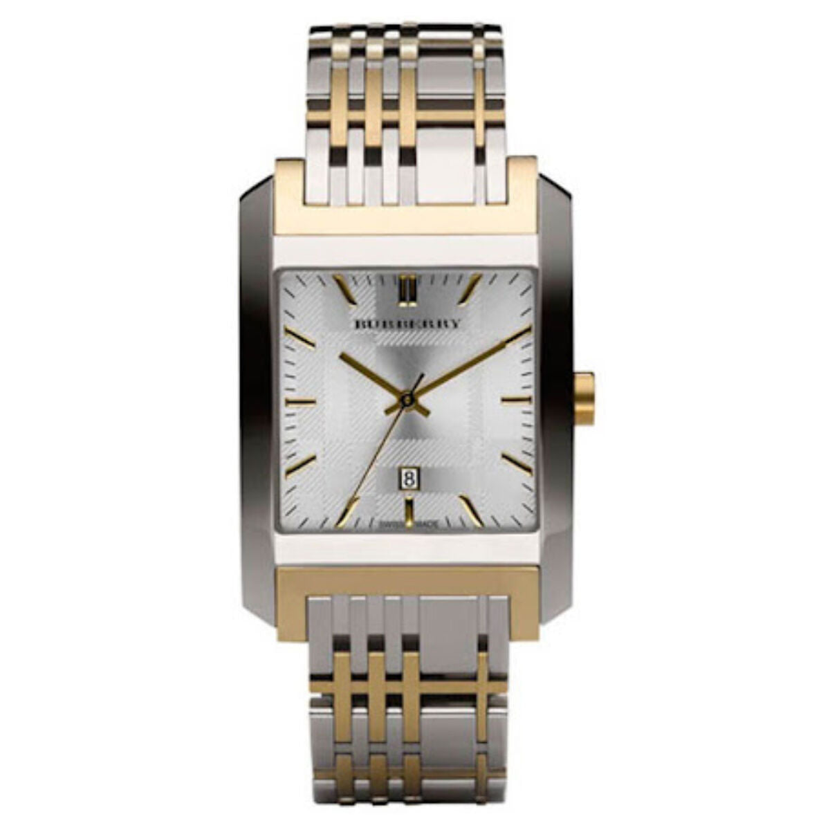 Burberry Herrenuhr – Elegantes Design in Grau