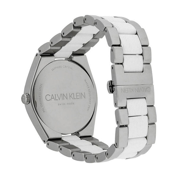 Calvin Klein Herrenarmbanduhr Edelstahl mit Datumsanzeige - Mode & Accessoires