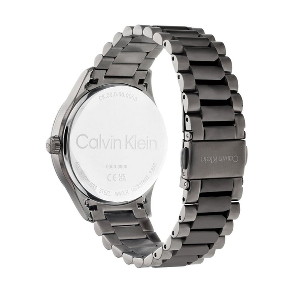 Calvin Klein Herrenarmbanduhr Edelstahl Grau – Stilvolles Design