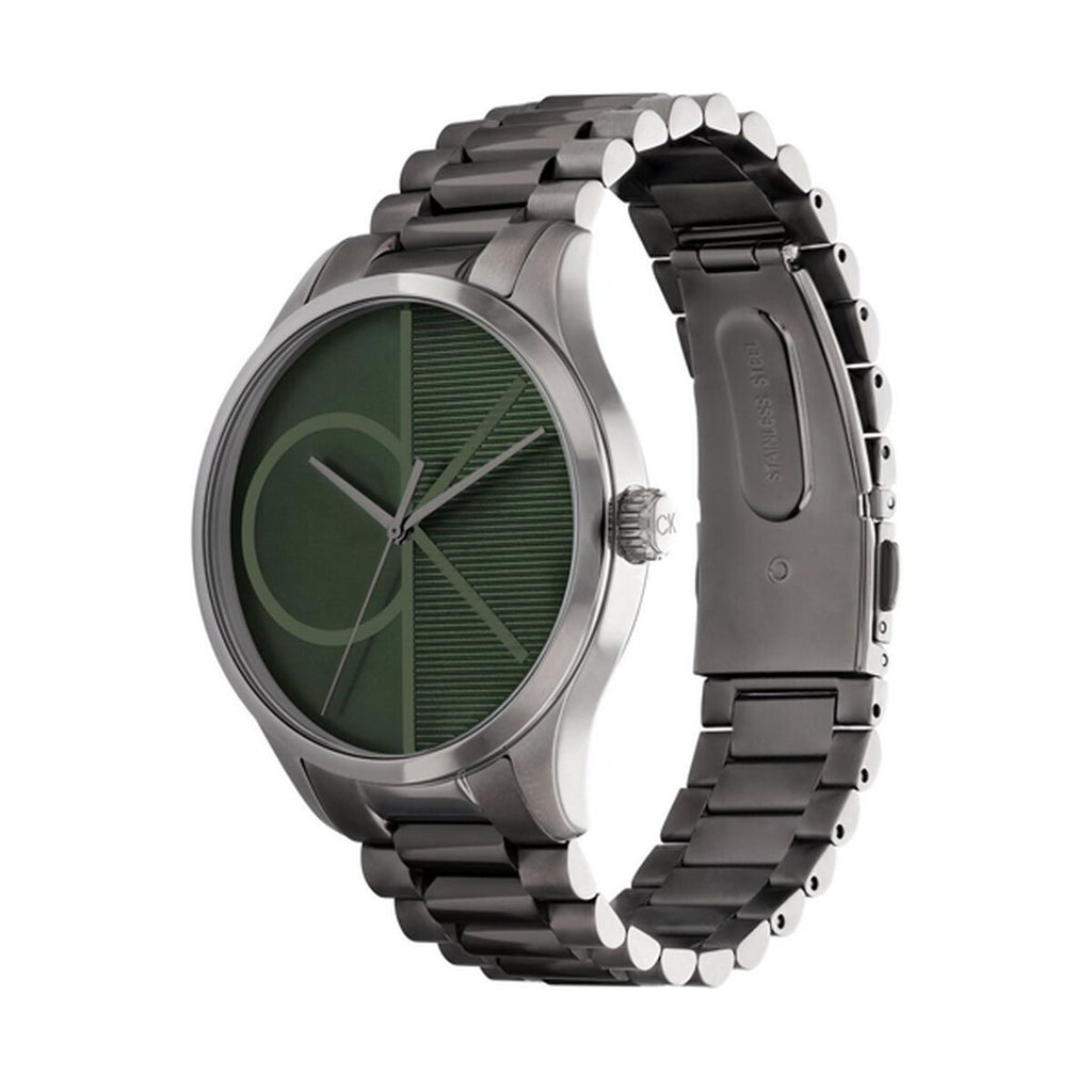 Calvin Klein Herrenarmbanduhr Edelstahl Grau – Stilvolles Design