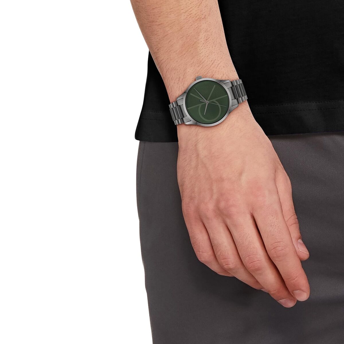 Calvin Klein Herrenarmbanduhr Edelstahl Grau – Stilvolles Design