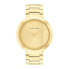 Calvin Klein Herrenuhr 25200290 Gold Ø 30 mm Edelstahl - Mode & Accessoires