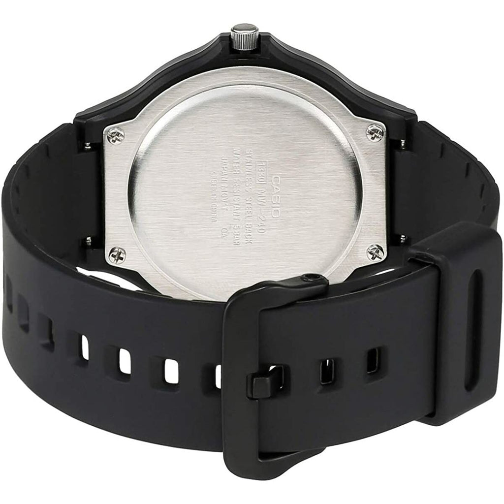 Casio MW-240-1E2VEF Herrenuhr schwarz elegantes