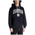 Champion Herren Sweater mit Kapuze Schwarz hochwertig