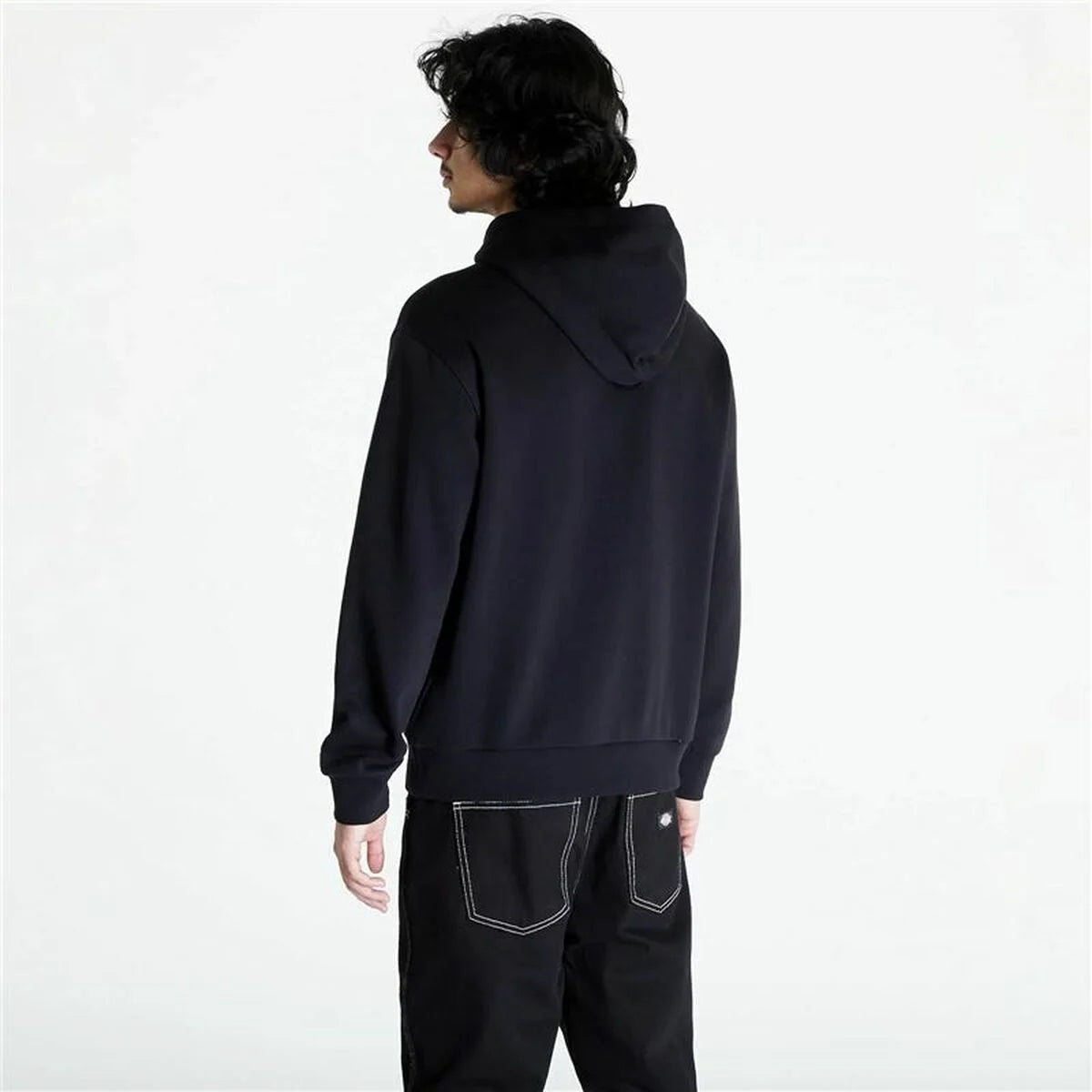 Champion Herren Sweater mit Kapuze Schwarz hochwertig