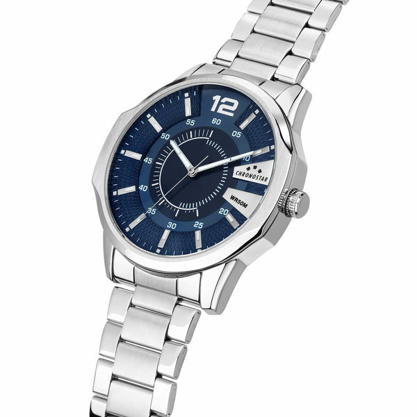 Chronostar Herrenuhr – Modernes Design Ø 49 mm - Mode & Accessoires