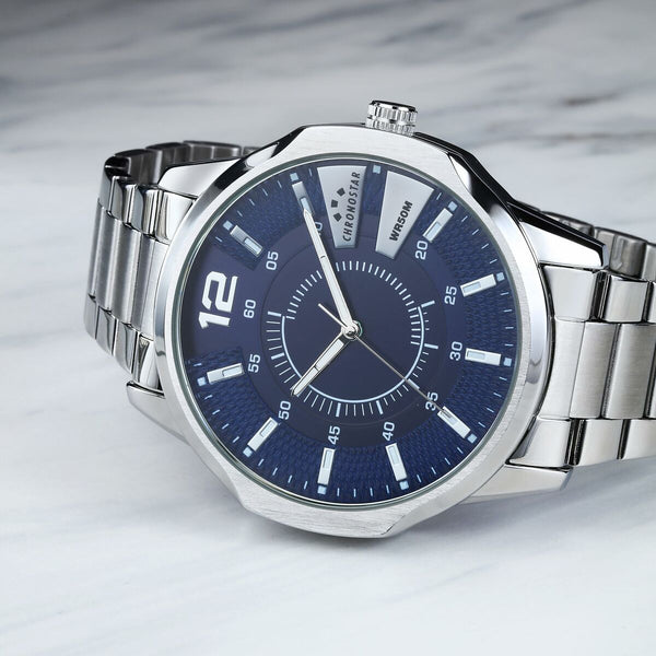 Chronostar Herrenuhr – Modernes Design Ø 49 mm - Mode & Accessoires