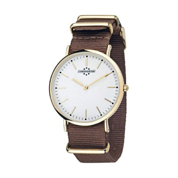 Chronostar PREPPY Herrenuhr 40 mm Textilarmband - Mode & Accessoires