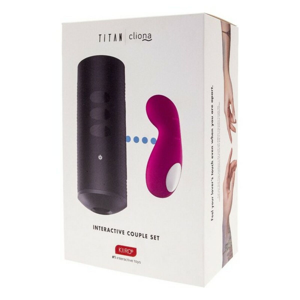 Cliona Kiiroo Silikon Masturbator Schwarz Rosa Titan