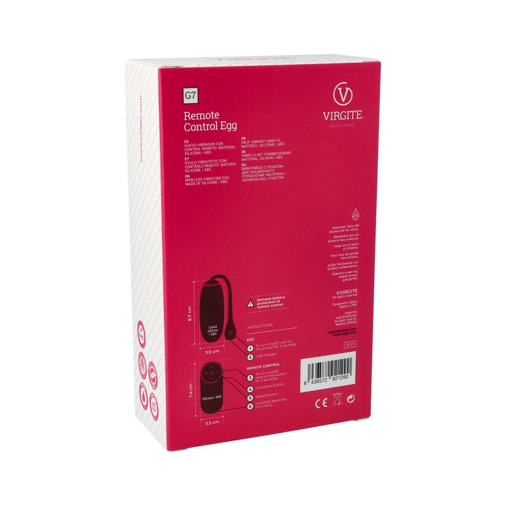 Ei Virgite Schwarz – Aufladbarer diskreter Masturbator - Erotik Shop