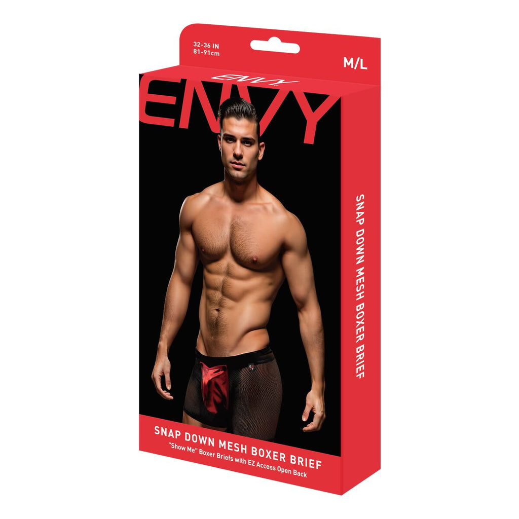 Envy Boxershorts Schwarz S/M aus Polyester und Spandex - Kleidung & Schuhe