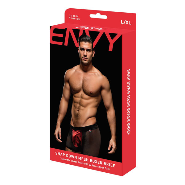 Envy Boxershorts Schwarz S/M aus Polyester und Spandex - Kleidung & Schuhe