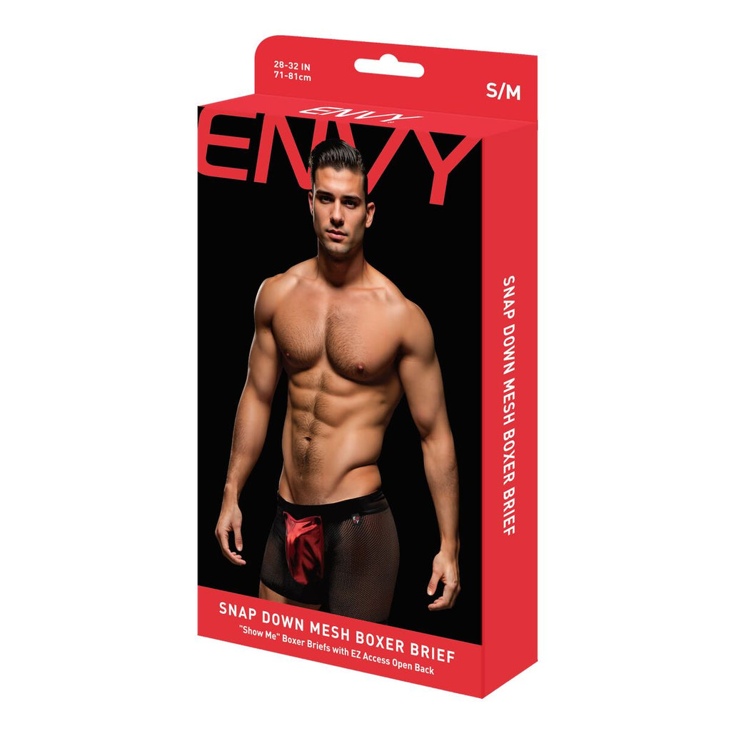 Envy Boxershorts Schwarz S/M aus Polyester und Spandex - Kleidung & Schuhe