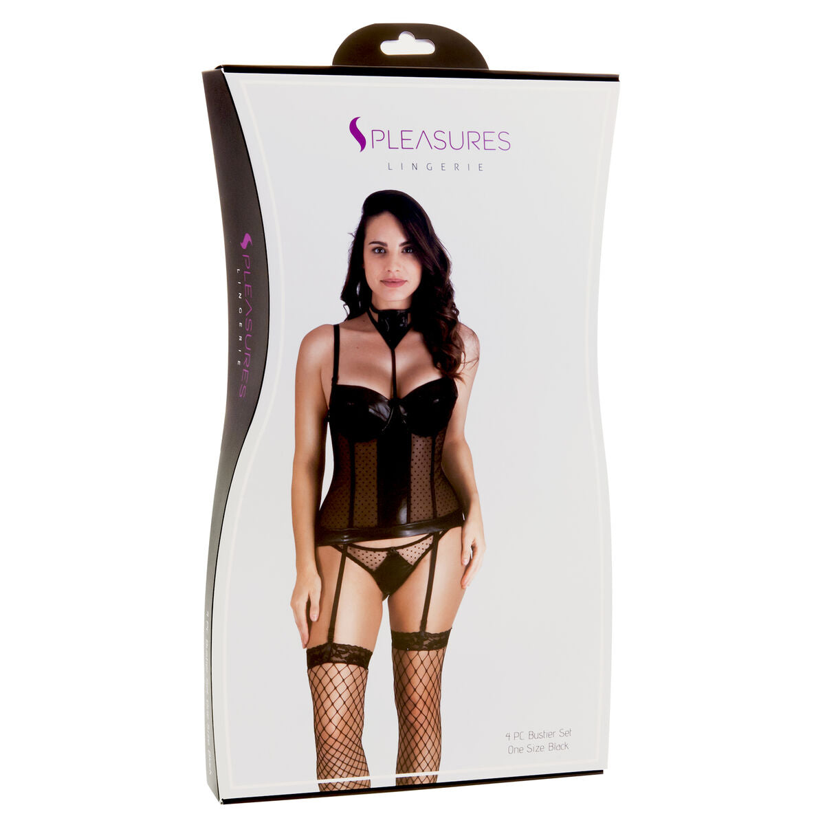 Erotische Unterwäsche Set S Pleasures Schwarz