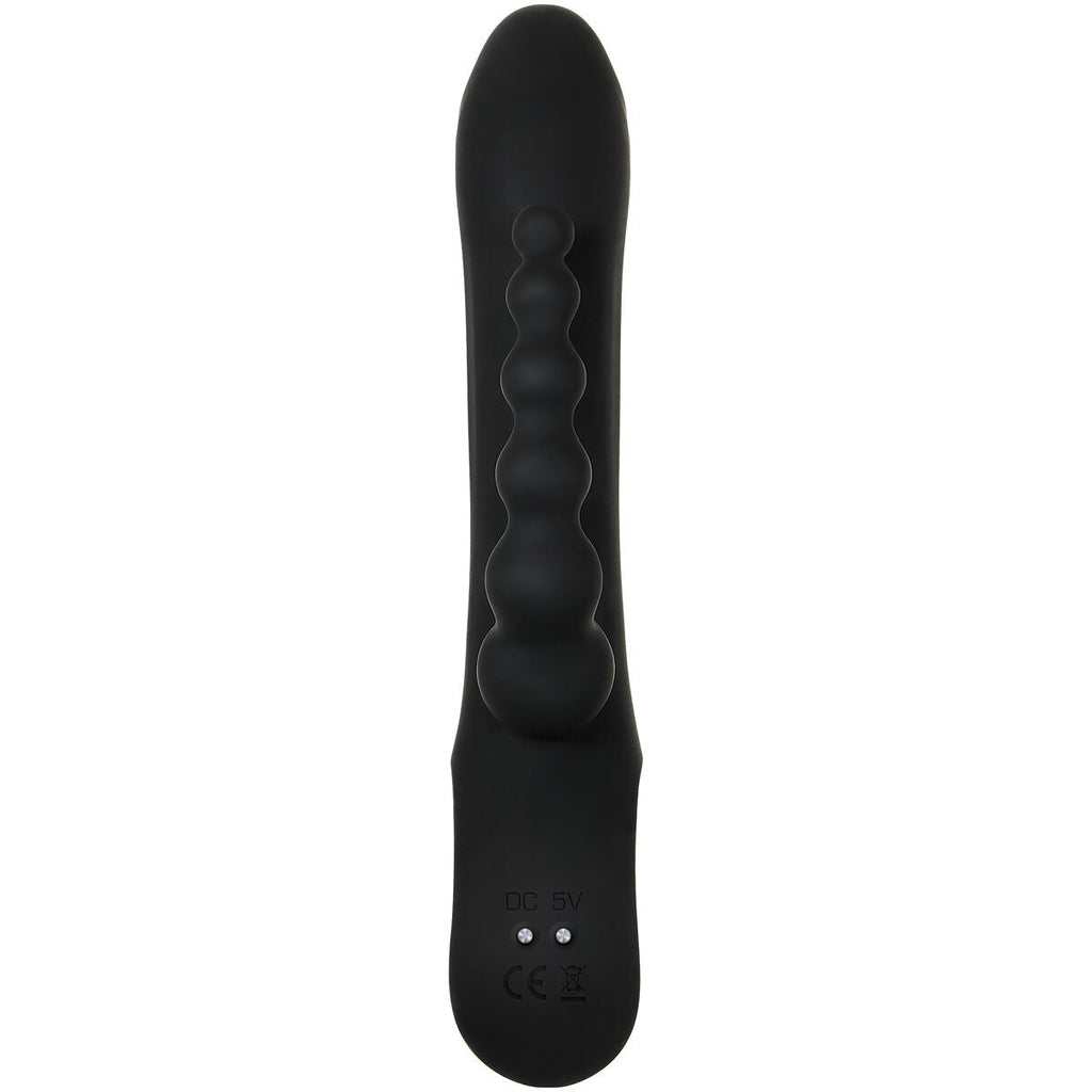 Evolved Trifecta Doppelte Penetration Stroker Schwarz - Erotik Shop