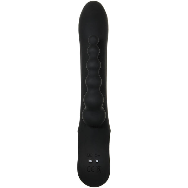 Evolved Trifecta Doppelte Penetration Stroker Schwarz - Erotik Shop