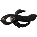 Evolved Trifecta Doppelte Penetration Stroker Schwarz - Erotik Shop