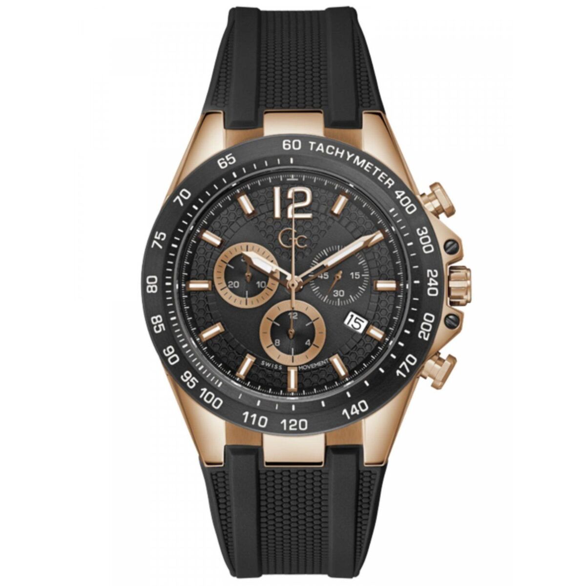 GC Watches Herrenuhr Z07002G2MF 44 mm in Rosa