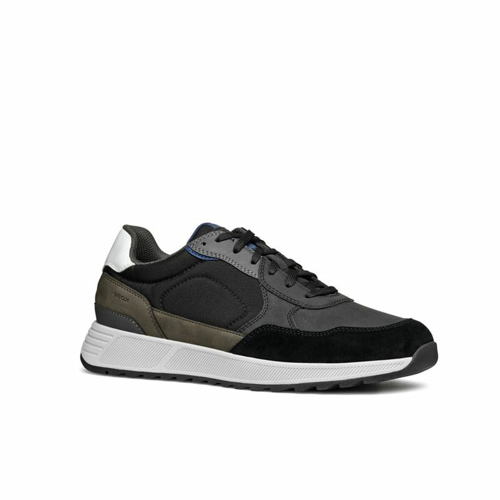 Geox Molveno Schwarz – Atmungsaktive Sneakers für Herren - Mode & Accessoires