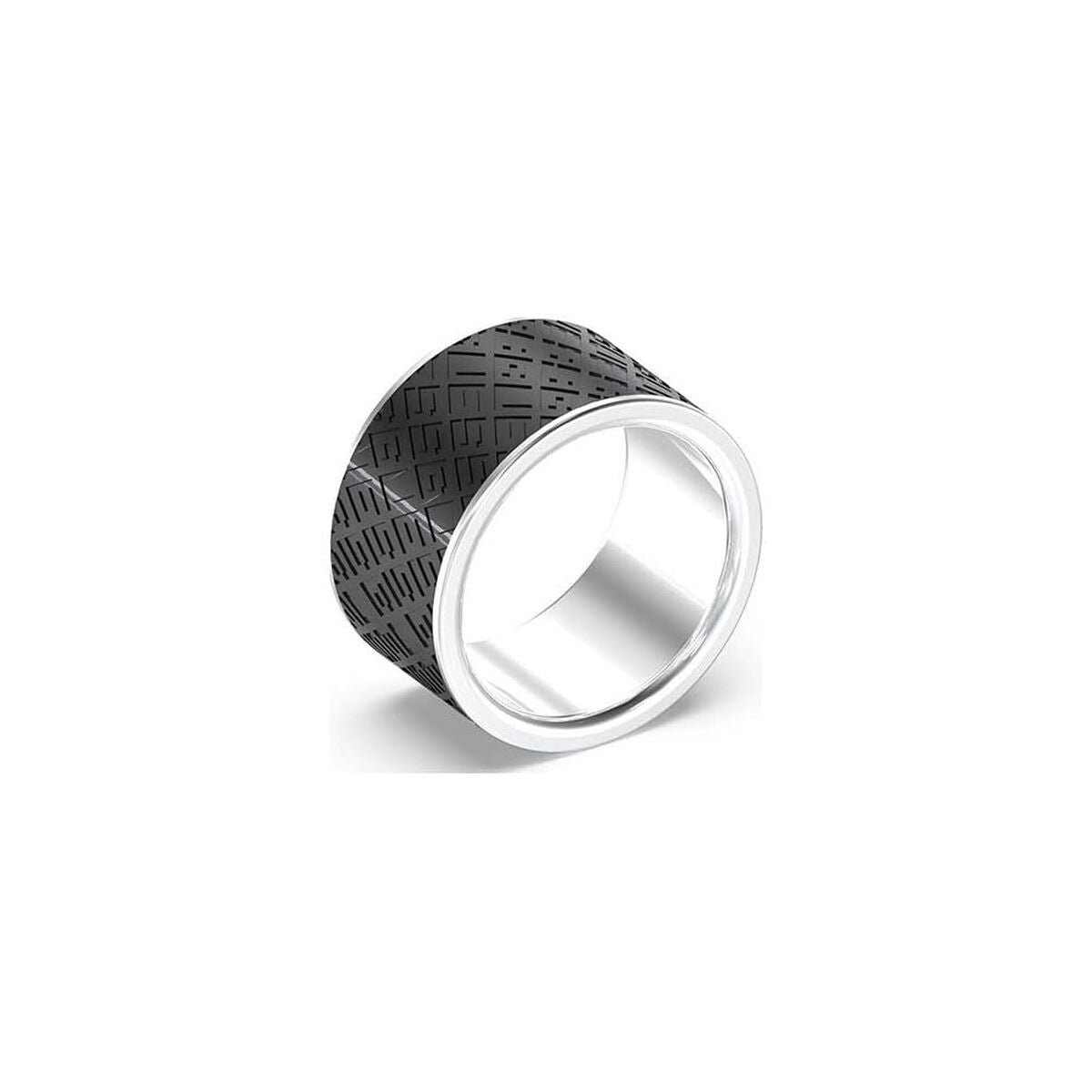 Guess Herrenring JUMR03226JWSTBK64 in Schwarz