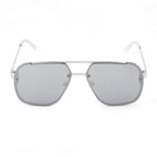 Guess Herrensonnenbrille – Grauer Metallrahmen UV-Schutz
