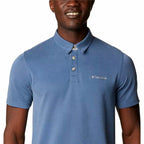 Herren Kurzarm-Poloshirt Columbia Nelson Point™ Indigo - Mode & Accessoires