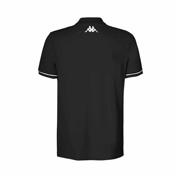 Herren Kurzarm-Poloshirt Kappa Schwarz 4XL - Mode & Accessoires