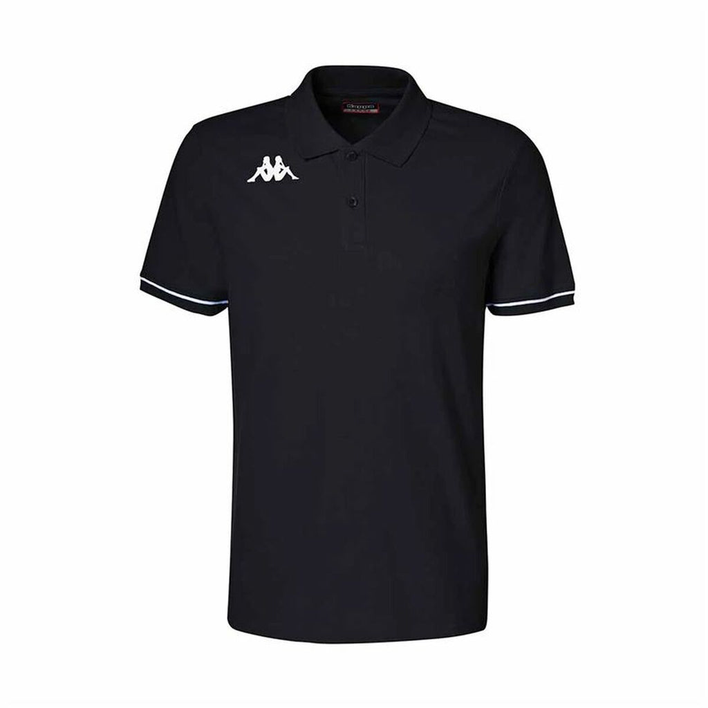 Herren Kurzarm-Poloshirt Kappa Schwarz 4XL - Mode & Accessoires