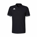 Herren Kurzarm-Poloshirt Kappa Schwarz 4XL - Mode & Accessoires