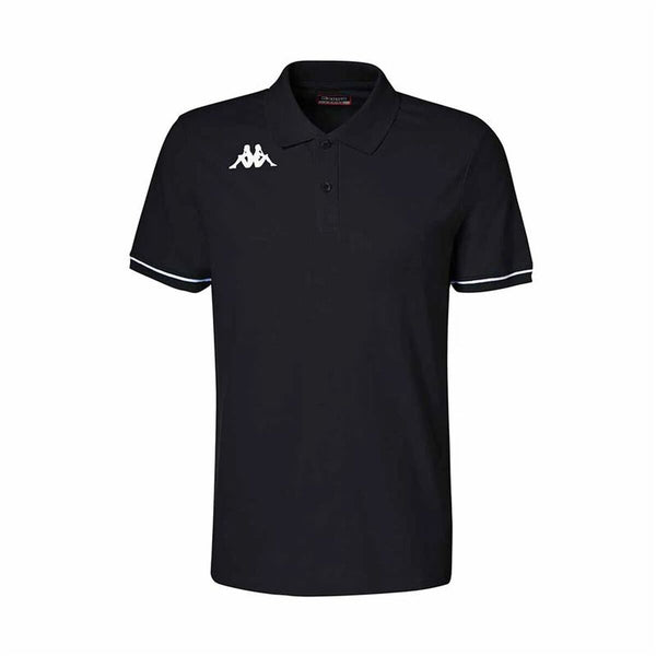 Herren Kurzarm-Poloshirt Kappa Schwarz 4XL - Mode & Accessoires