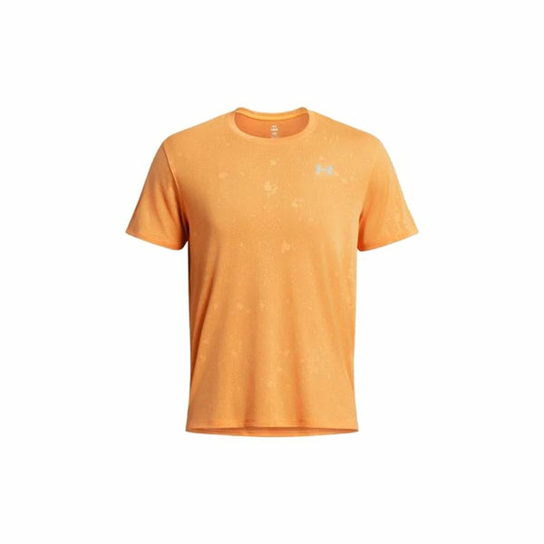 Herren Kurzarm-T-Shirt Under Armour Launch Dunkelorange - Sport & Freizeit