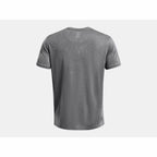 Herren Kurzarm-T-Shirt Under Armour Launch Splatter Grau - Sport & Freizeit