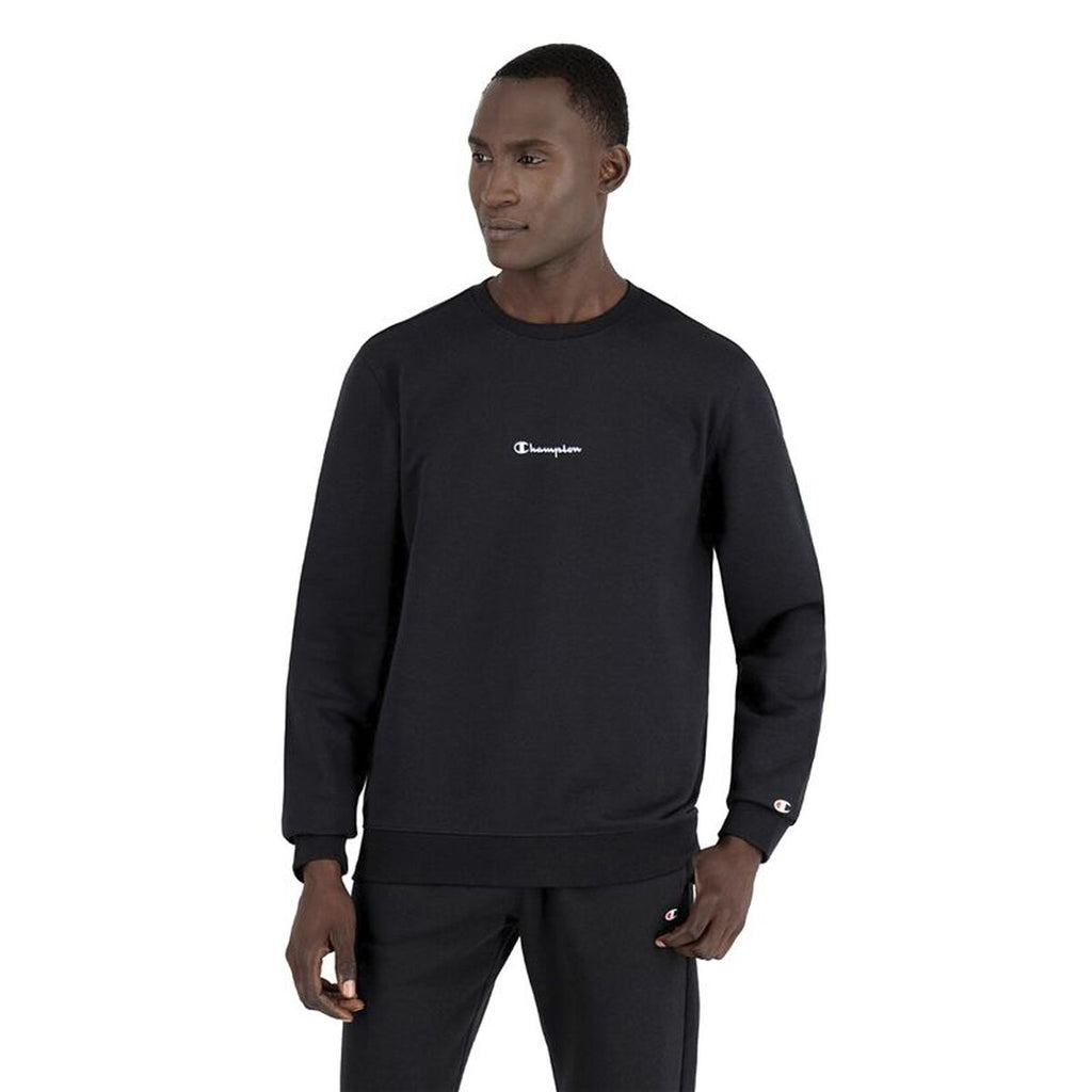 Herren Sweater Champion Basket Graphic M Schwarz