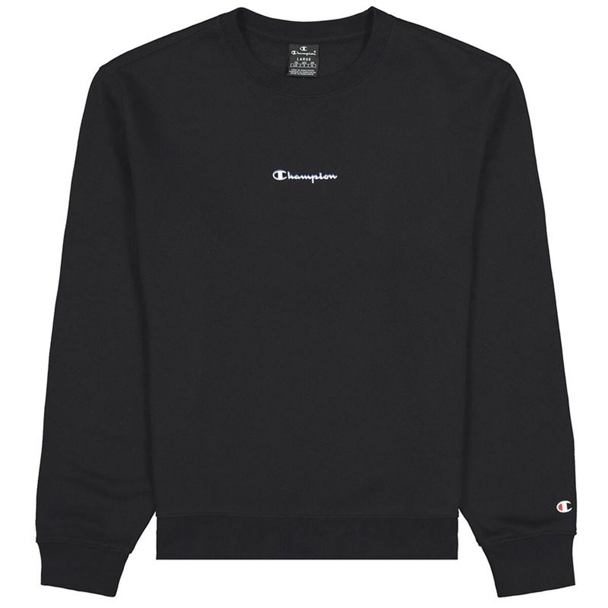 Herren Sweater Champion Basket Graphic M Schwarz