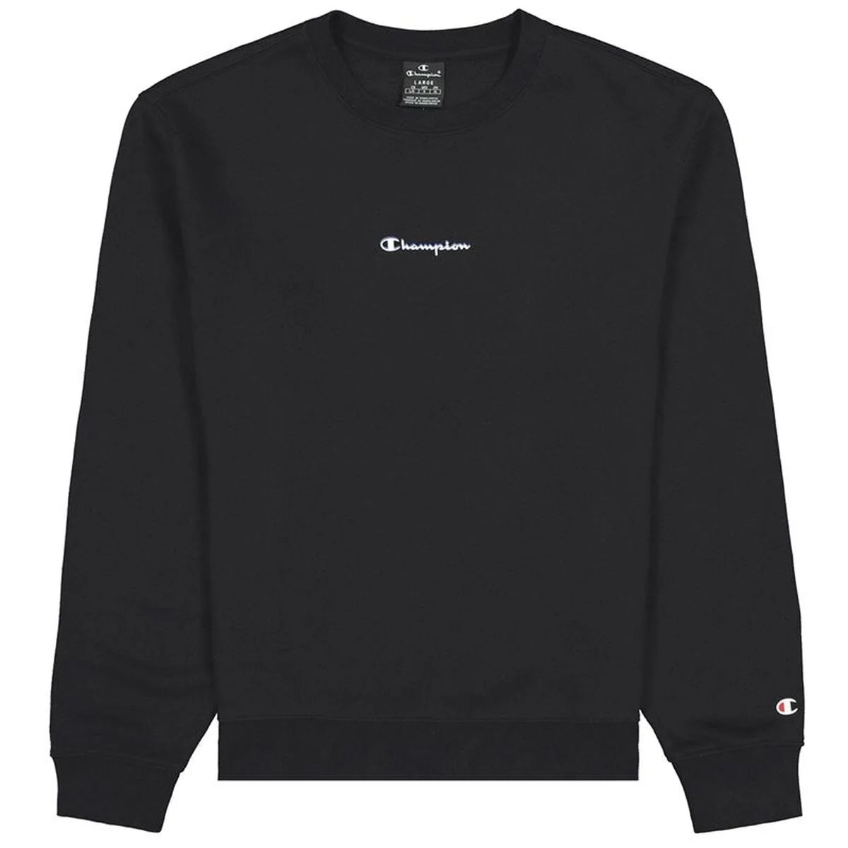 Herren Sweater ohne Kapuze Champion Basket Graphic M Schwarz