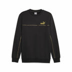 Herren Sweater ohne Kapuze Puma ESS+ Minimal Gold Cr Schwarz - Mode & Accessoires