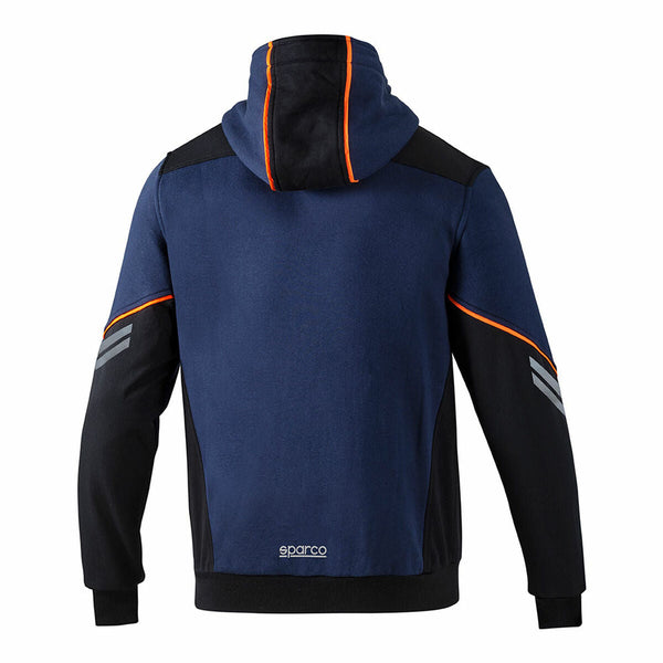 Herren Sweater mit Kapuze Sparco Tech Ndis Marineblau - Mode & Accessoires
