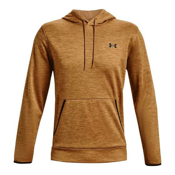 Herren Sweater mit Kapuze Under Armour Fleece Twist Braun - Sport & Freizeit