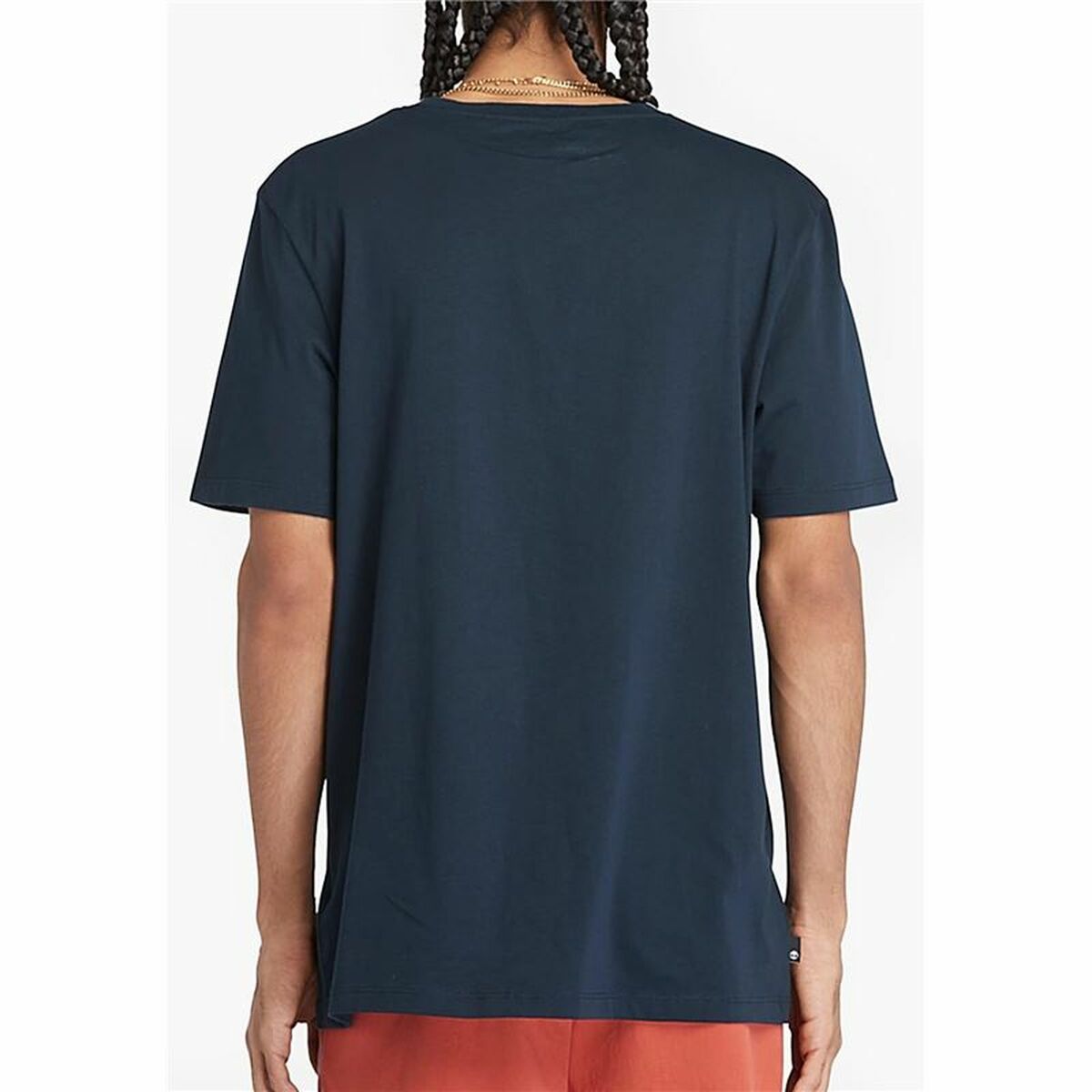 Herren T Shirt Timberland Stack Logo Schwarz