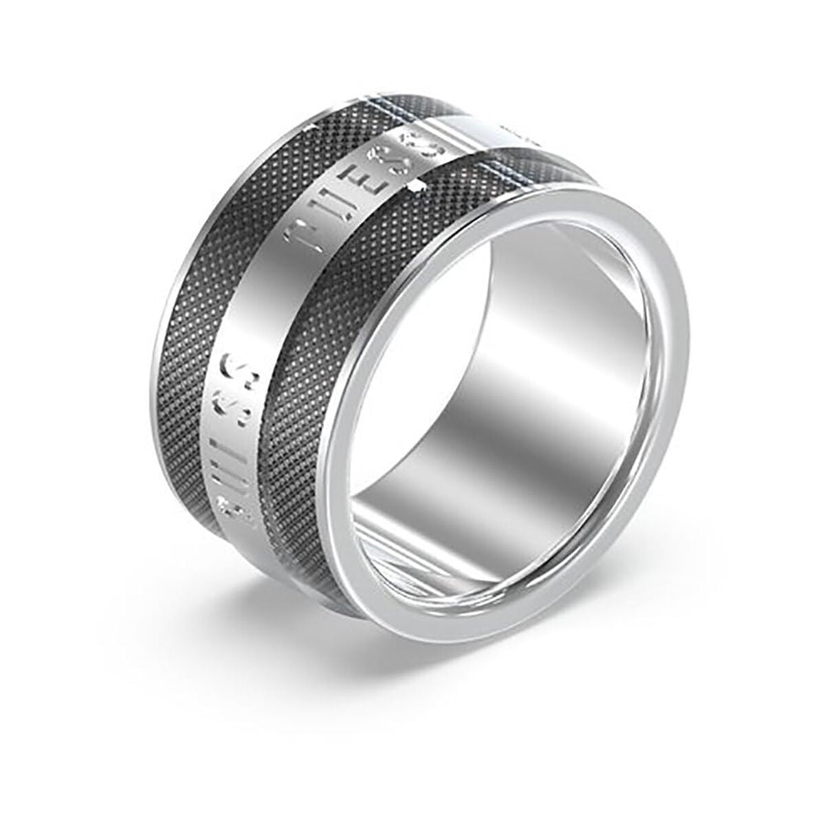 Herrenring Guess JUMR03209JWSTBK64 in Grau