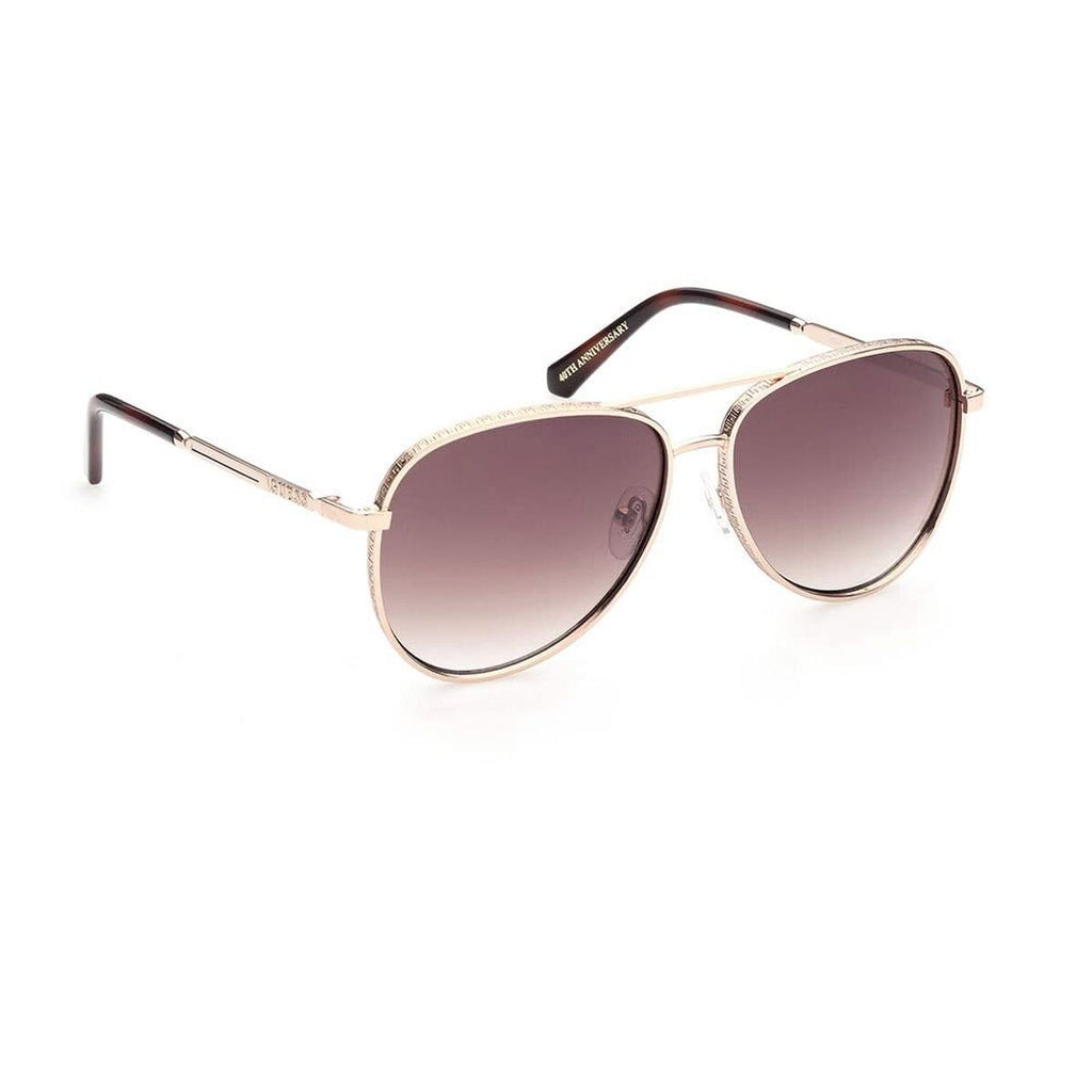Herrensonnenbrille Guess GU5206-5932G Gold 59 mm